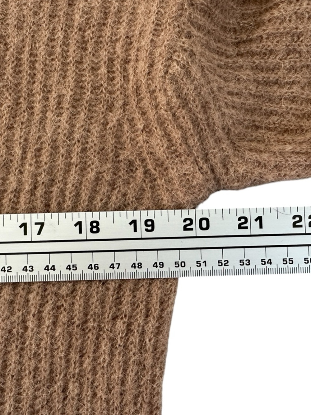 Everlane Alpaca Cocoon Crew Sweater Brown Cozy Minimalist Size XS - Picture 9 of 15